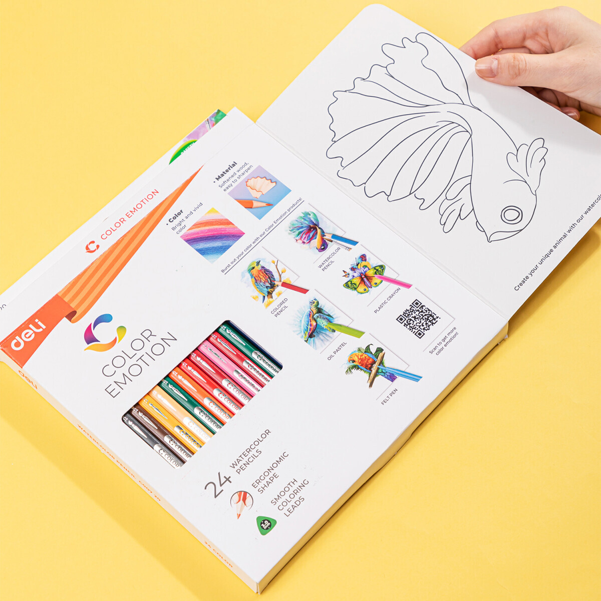 Набор карандашей Deli EC00720 - фото 5