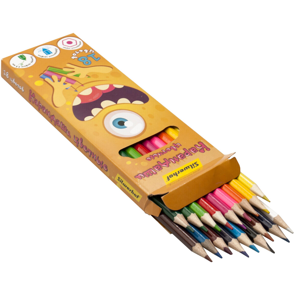 Набор карандашей Silwerhof 1830400 - фото 3