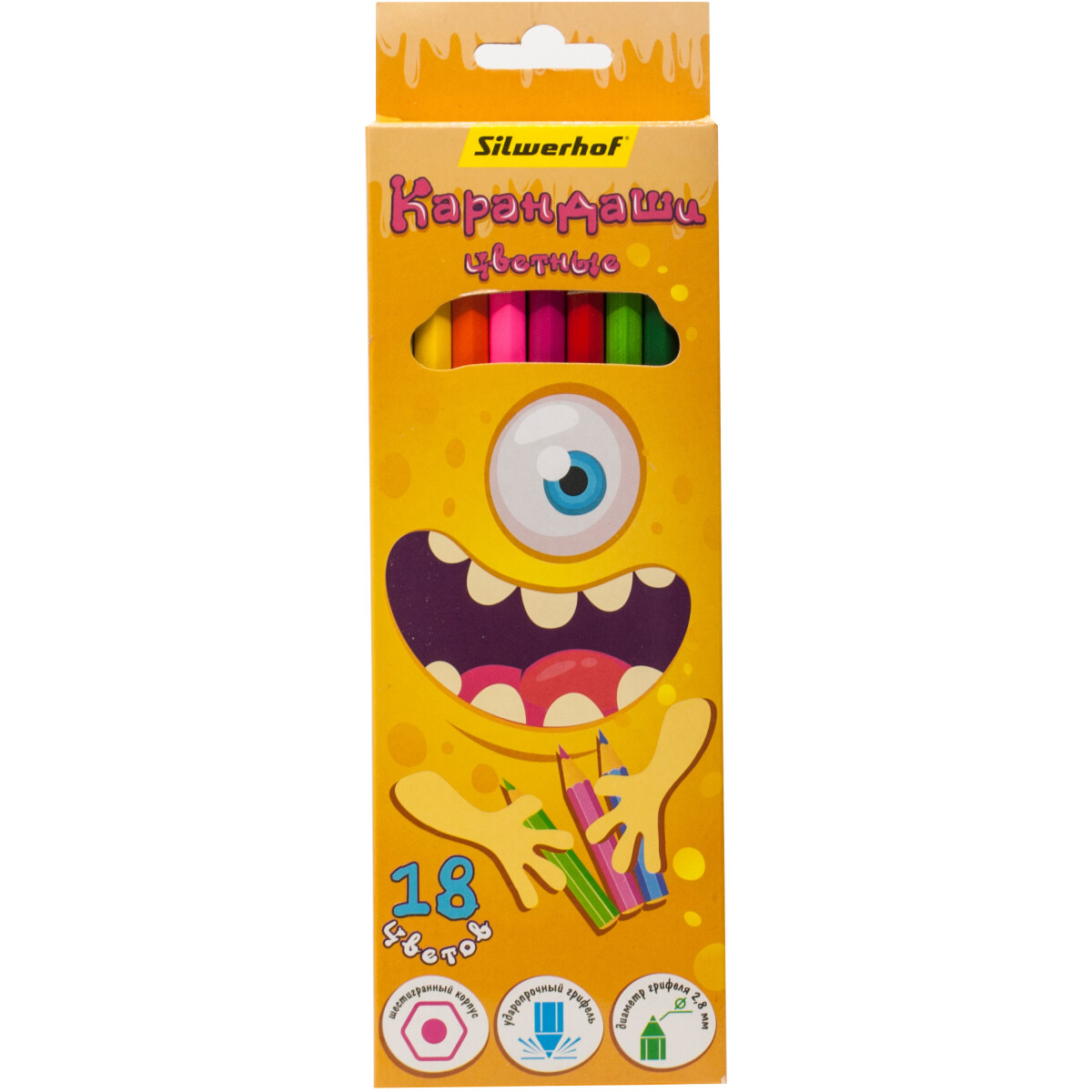 Набор карандашей Silwerhof 1830400 - фото 4