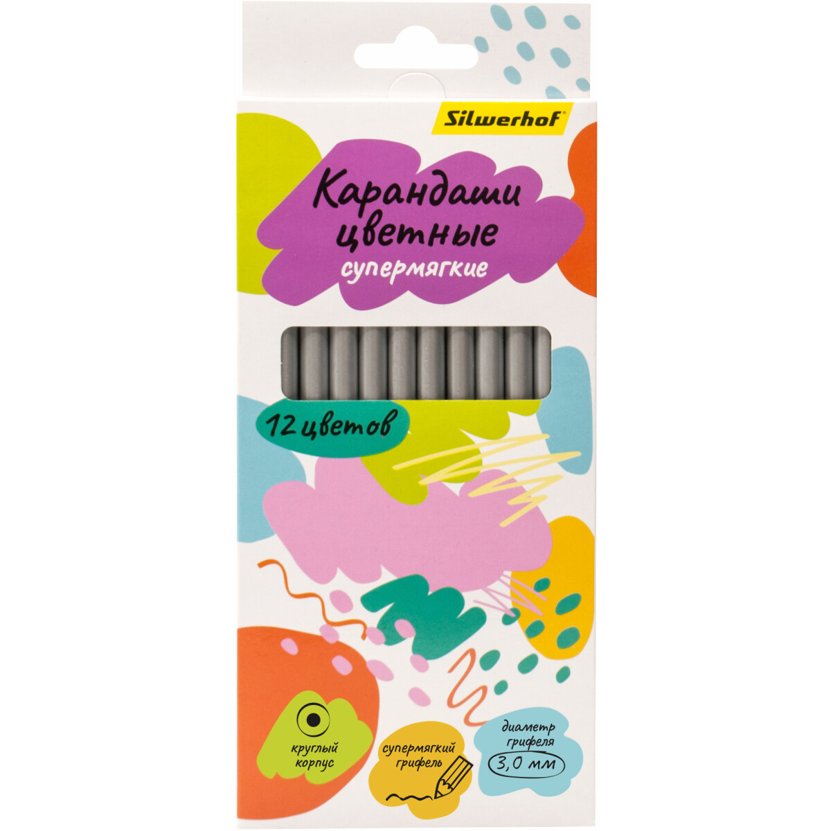 Набор карандашей Silwerhof 1832789 - фото 4