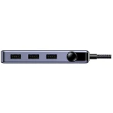 Док-станция UGREEN Uno 7-in-1 USB-C Hub Grey (CM888) (45155)