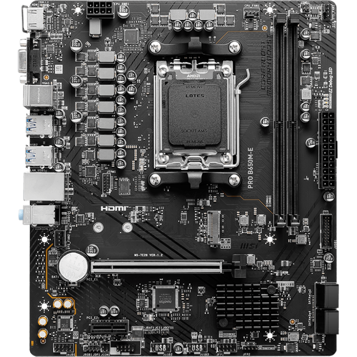 ПК AMD Ryzen 5 7500F / AMD RX 550 / 8 ГБ / SSD 128 ГБ