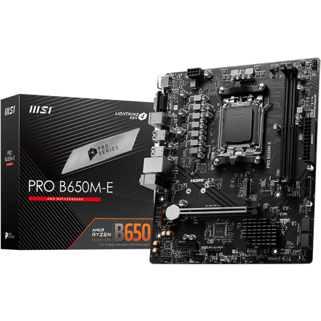 Материнская плата MSI PRO B650M-E - фото 5