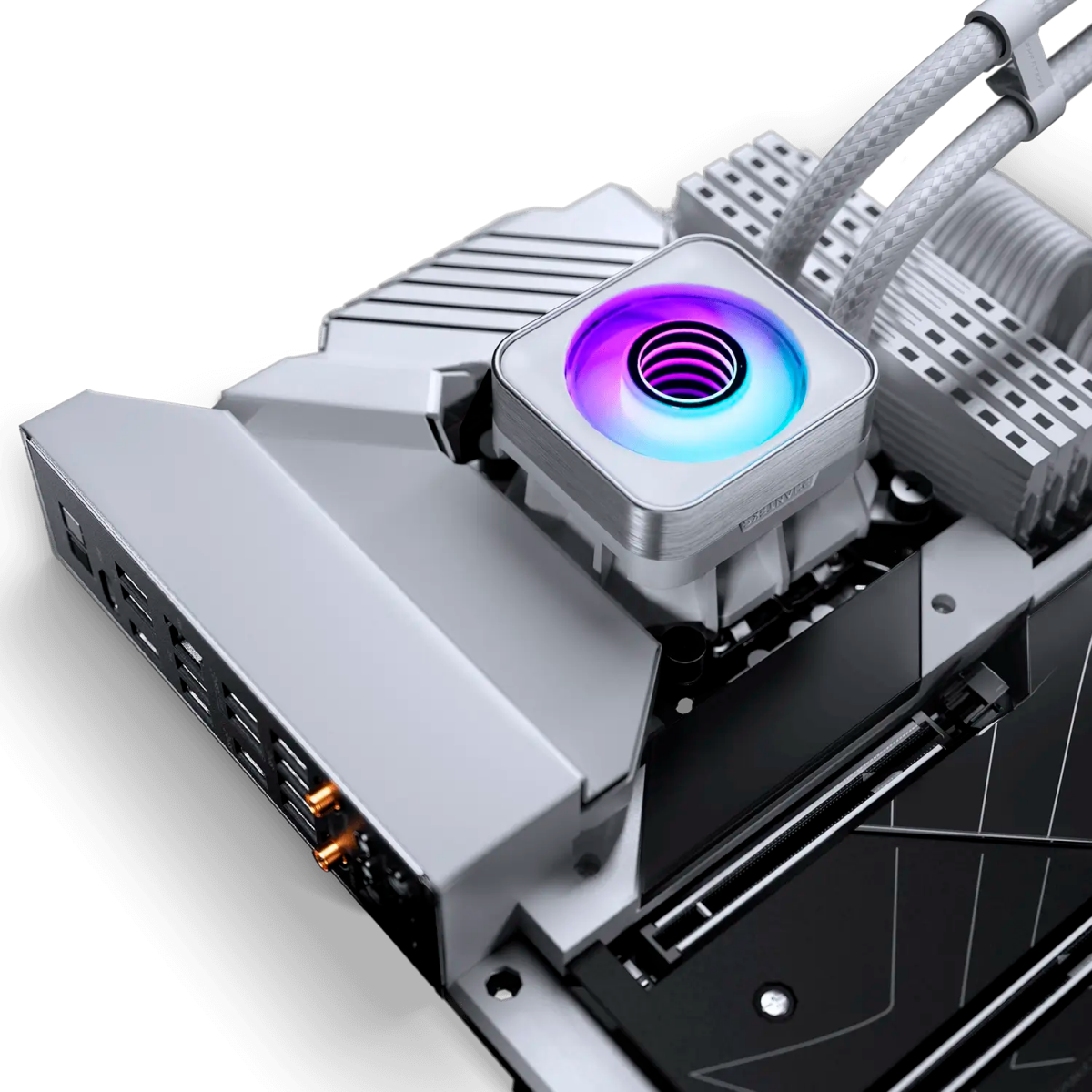 Система жидкостного охлаждения Phanteks Glacier One 360D30 X2 White - PH-GO360D30_DWT02 - фото 4