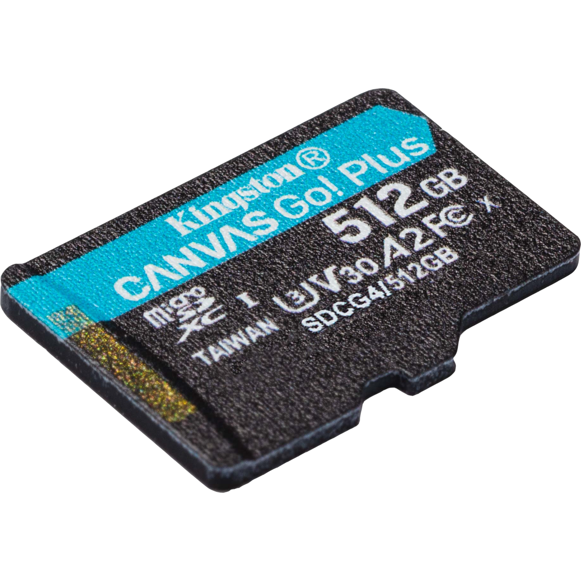 Карта памяти 512Gb MicroSD Kingston Canvas Go! Plus (SDCG4/512GBSP)