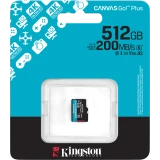 Карта памяти 512Gb MicroSD Kingston Canvas Go! Plus (SDCG4/512GBSP)