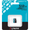 Карта памяти 512Gb MicroSD Kingston Canvas Go! Plus (SDCG4/512GBSP) - фото 3
