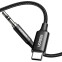 Кабель USB Type-C - 3.5 Jack, 3м, UGREEN CM450 (65102) Black - фото 2