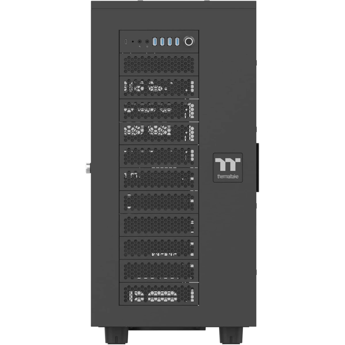 Корпус Thermaltake AX700 TG Black (CA-11B-00F1WN-00) - фото 2