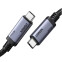 Кабель USB Type-C - USB Type-C, 1м, UGREEN L706 Grey - 65383