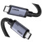 Кабель USB Type-C - USB Type-C, 1м, UGREEN L706 Grey - 65383 - фото 2