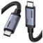 Кабель USB Type-C - USB Type-C, 1м, UGREEN L706 Grey - 65383 - фото 3