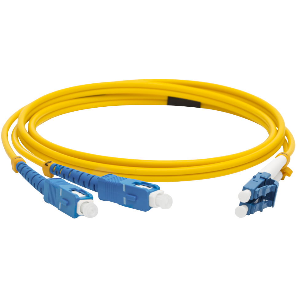 Патч-корд Lanmaster LAN-2LC-2SC/SU-2.0, 2м
