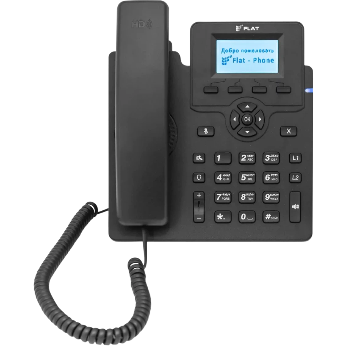 VoIP-телефон Flat-Pro Flat-Phone C10 (Статус ТОРП) (No PSU)