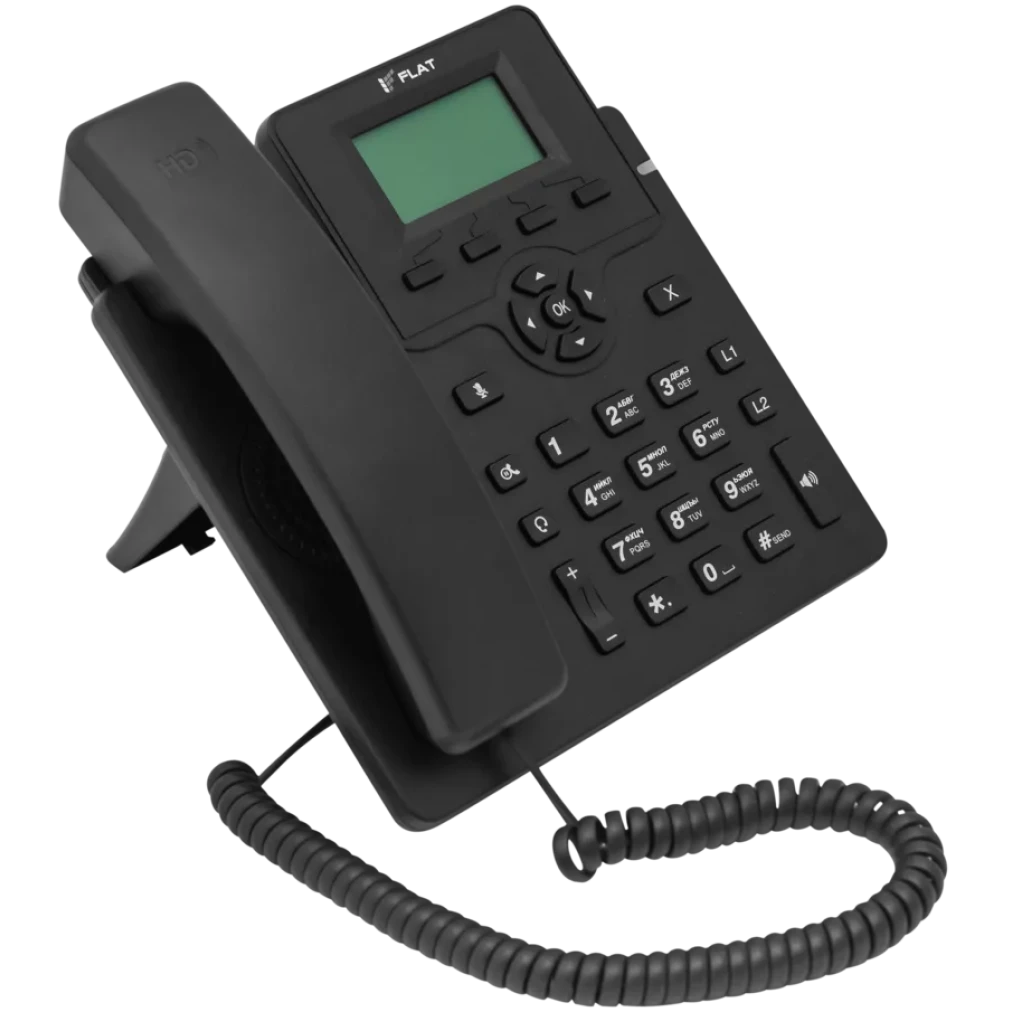 VoIP-телефон Flat-Pro Flat-Phone C10 (Статус ТОРП) (No PSU) - фото 2
