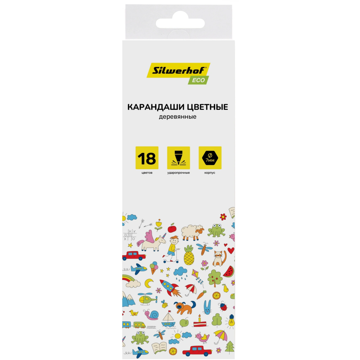 Набор карандашей Silwerhof 2061101 - фото 5