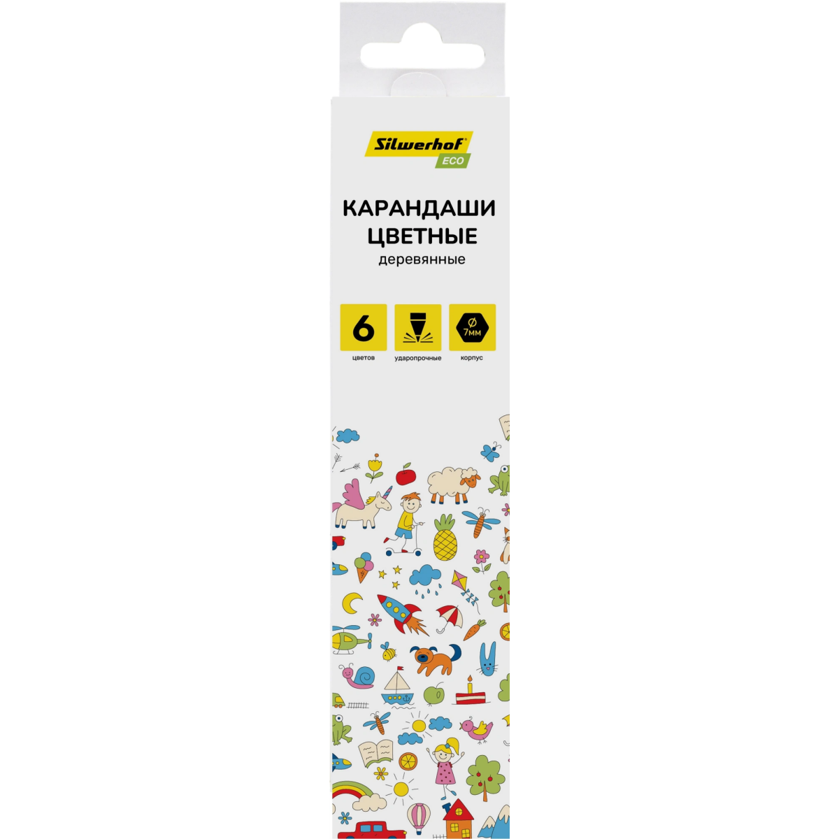 Набор карандашей Silwerhof 2061108 - фото 5