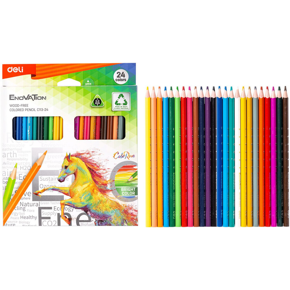 Набор карандашей Deli EC130-24