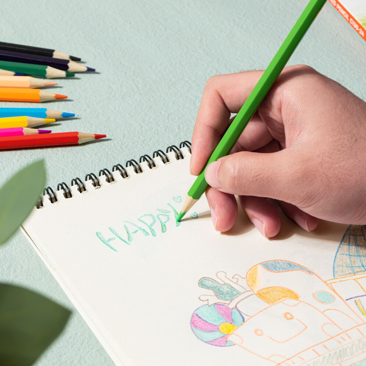 Набор карандашей Deli EC130-24 - фото 6