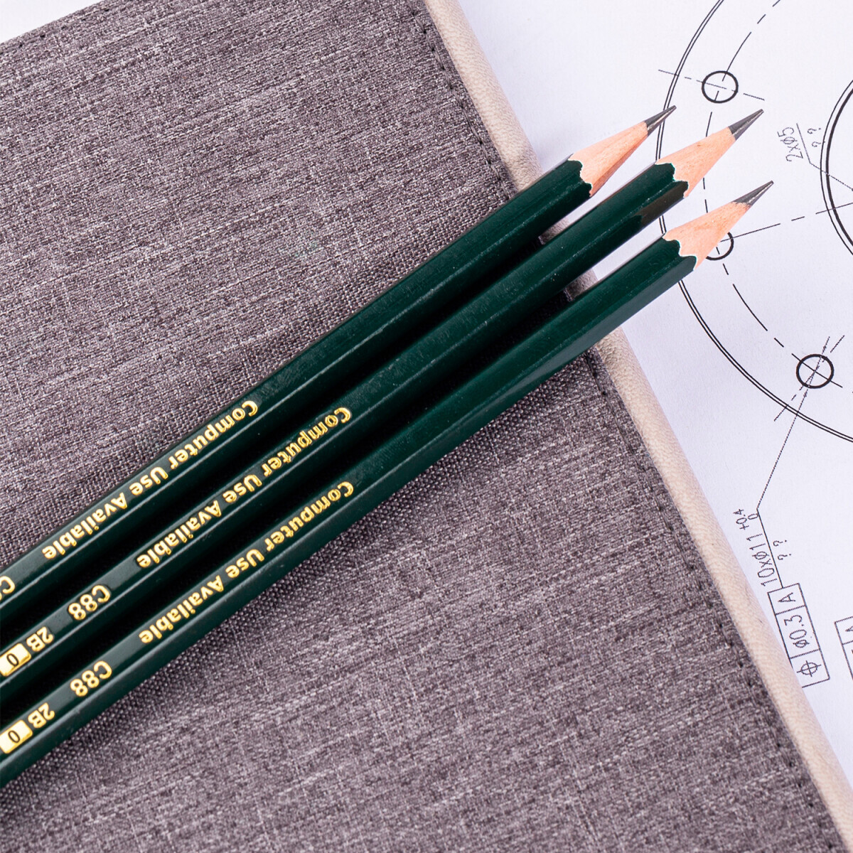 Набор карандашей Deli EC88-2B - фото 4