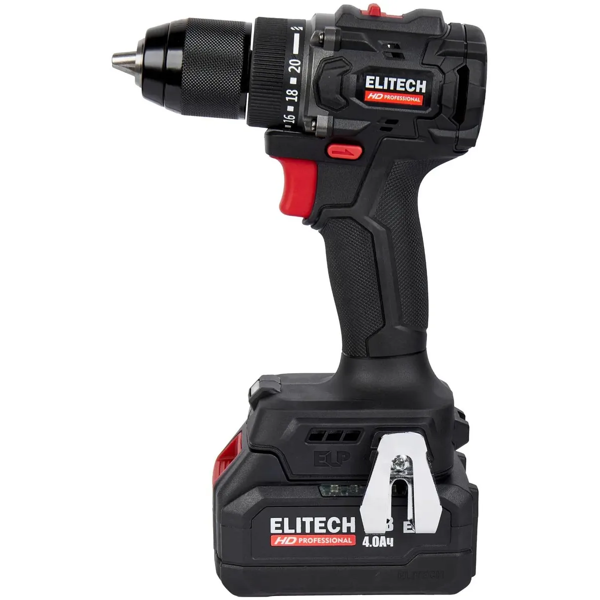 Дрель-шуруповёрт Elitech CD 20SL2 - 205718 - фото 3