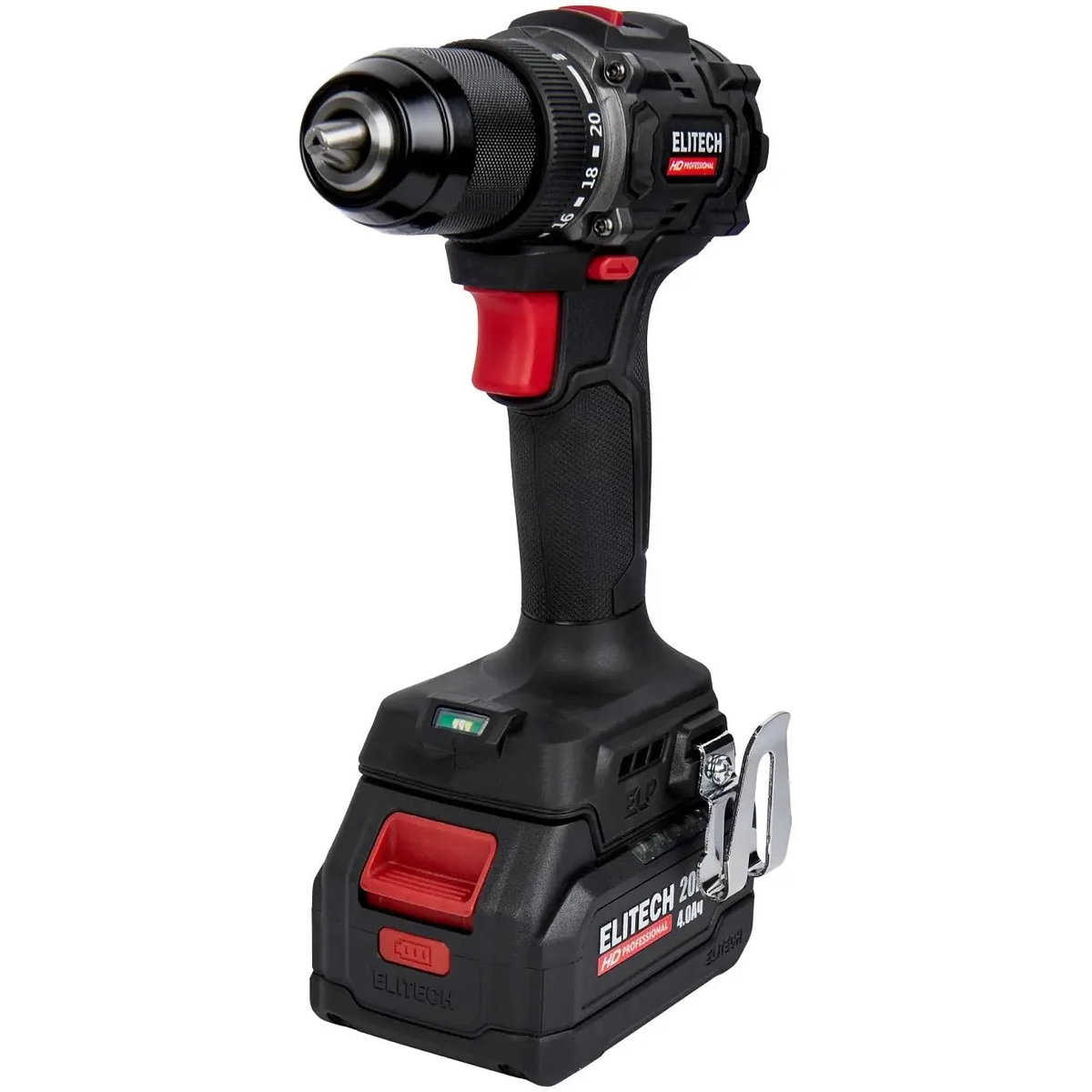 Дрель-шуруповёрт Elitech CD 20SL2 - 205718 - фото 5