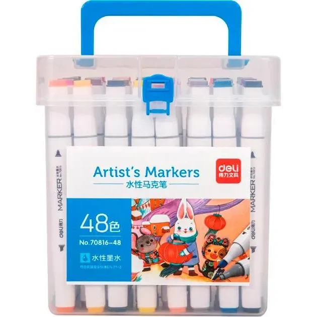 Набор маркеров Deli 70816-48
