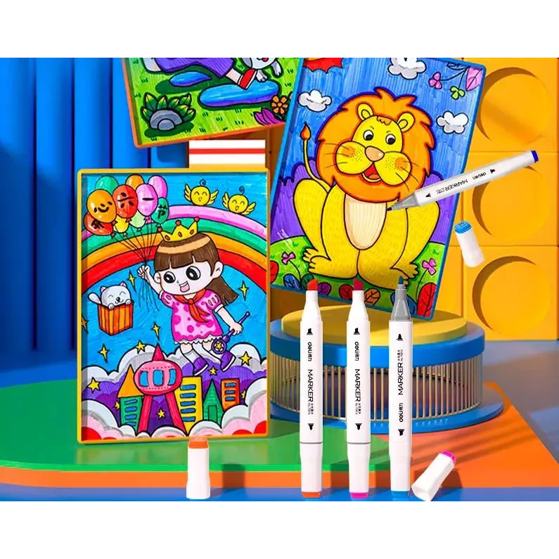 Набор маркеров Deli 70816-48 - фото 4