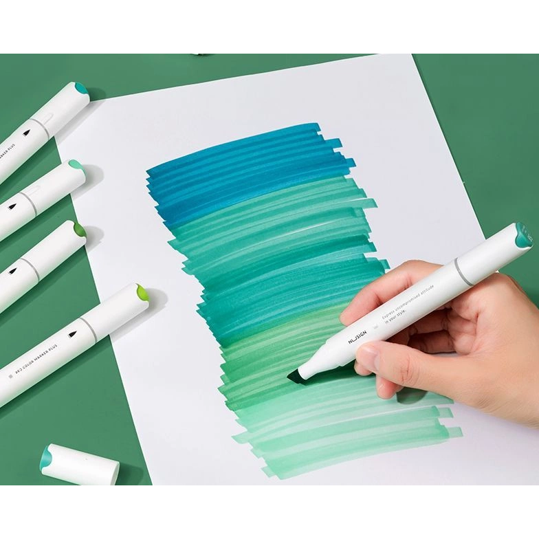 Набор маркеров Deli NS736-40 - фото 3