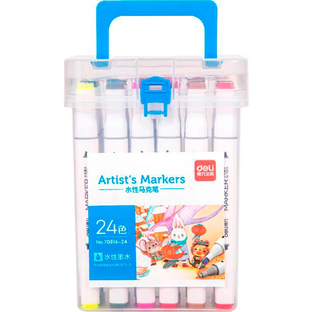 Набор маркеров Deli 70816-24
