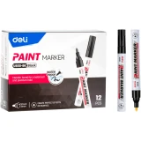 Маркер Deli EU500-BK