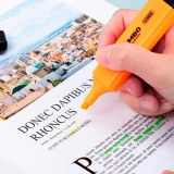 Текстовыделитель Deli EU366-OR