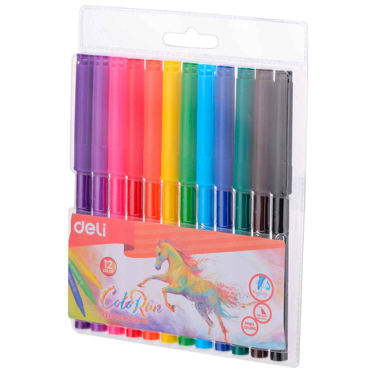 Фломастеры Deli EC10003