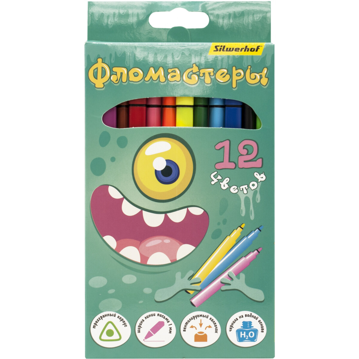 Фломастеры Silwerhof 1832453 - фото 5