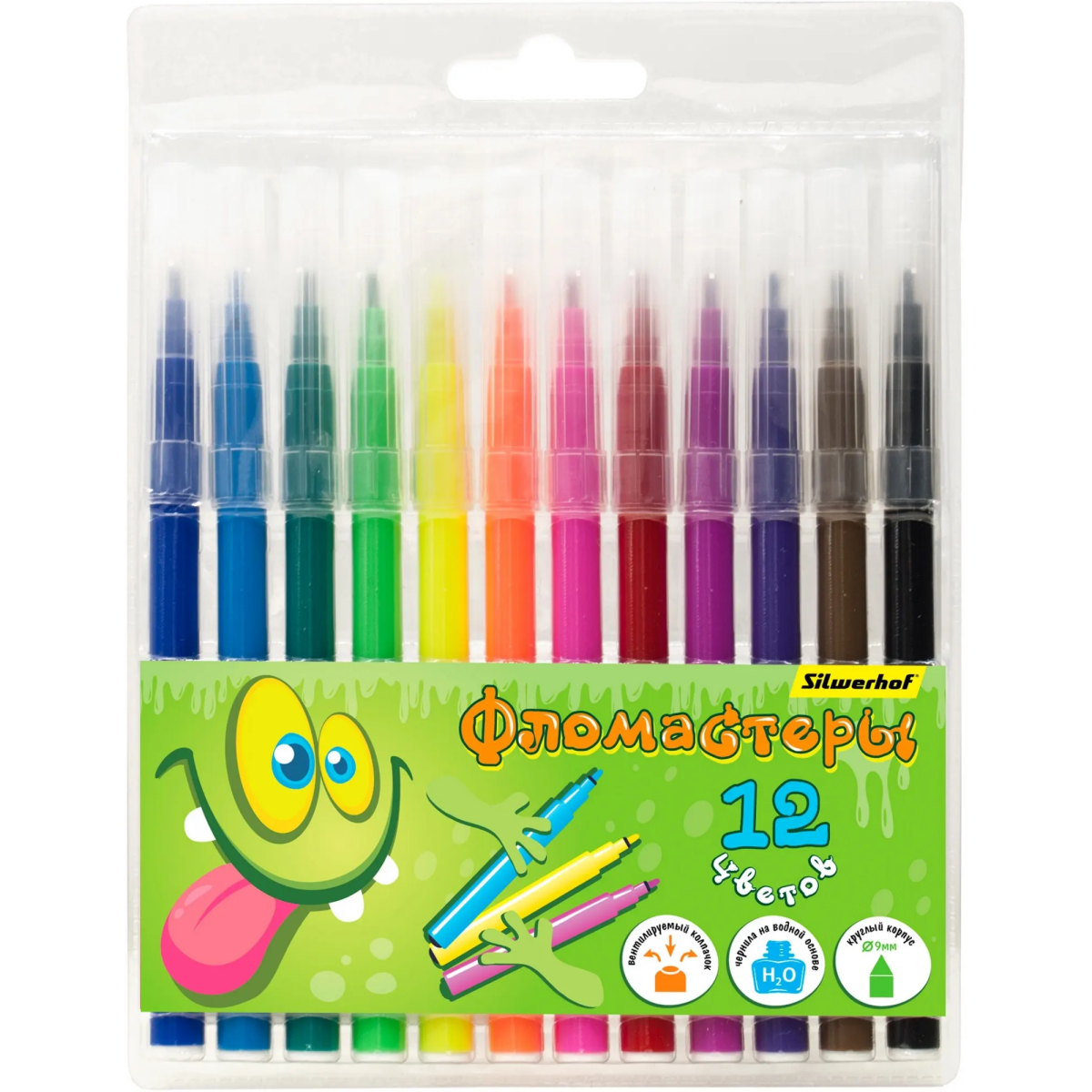 Фломастеры Silwerhof 1994398 - фото 3