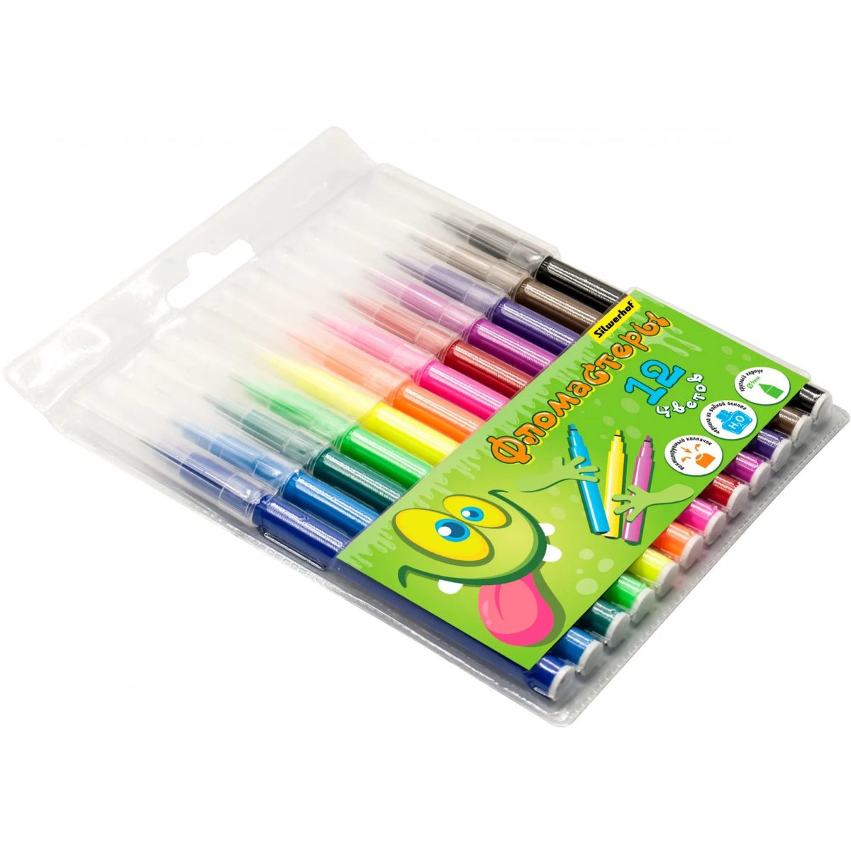 Фломастеры Silwerhof 1994398 - фото 4