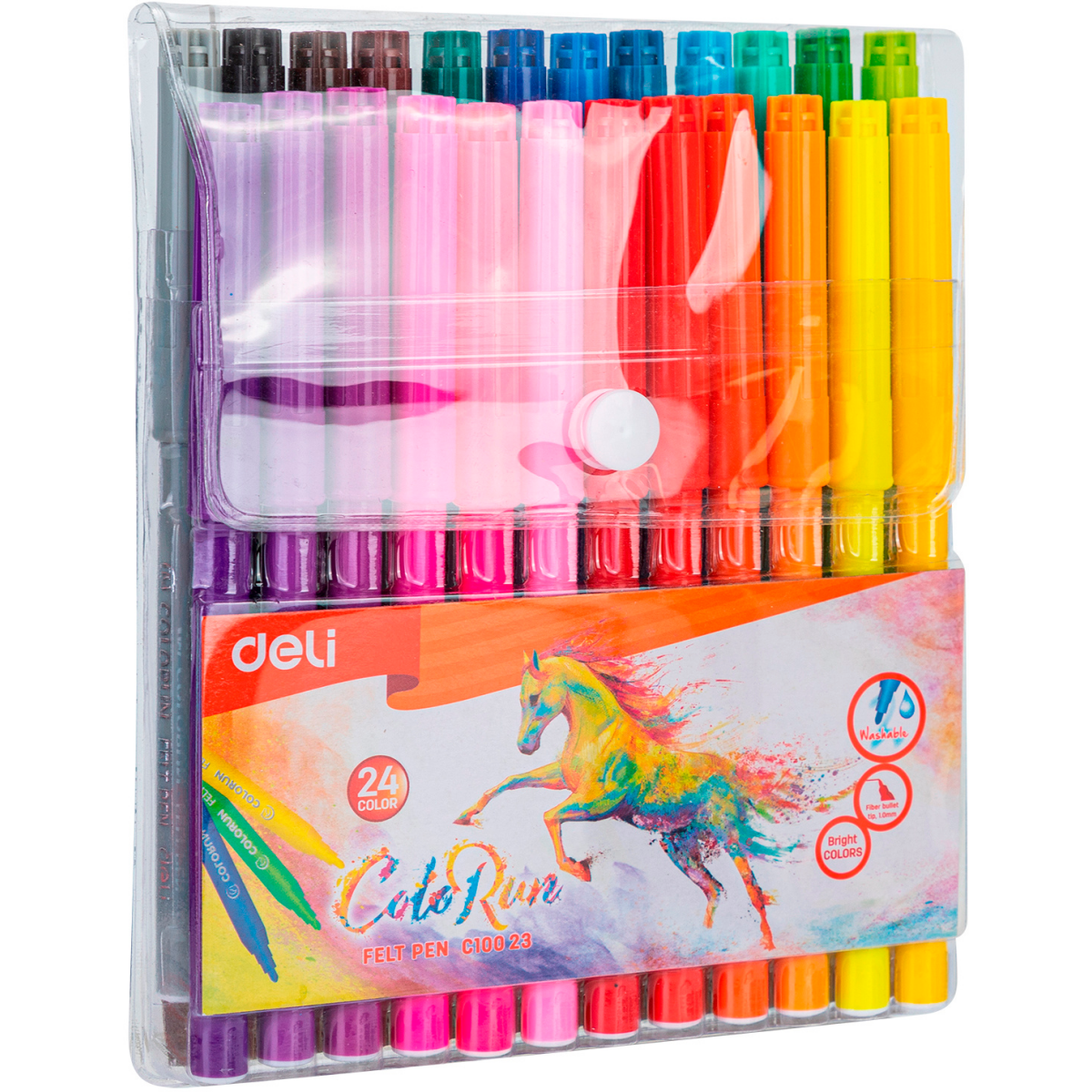 Фломастеры Deli EC10023 - фото 2