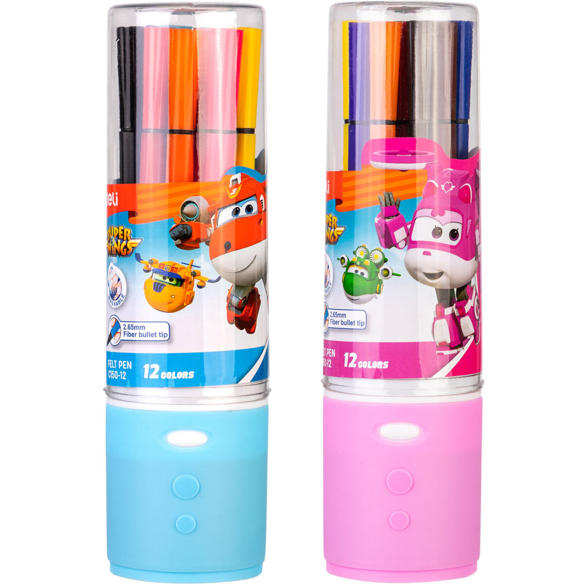 Фломастеры Deli EC150-12