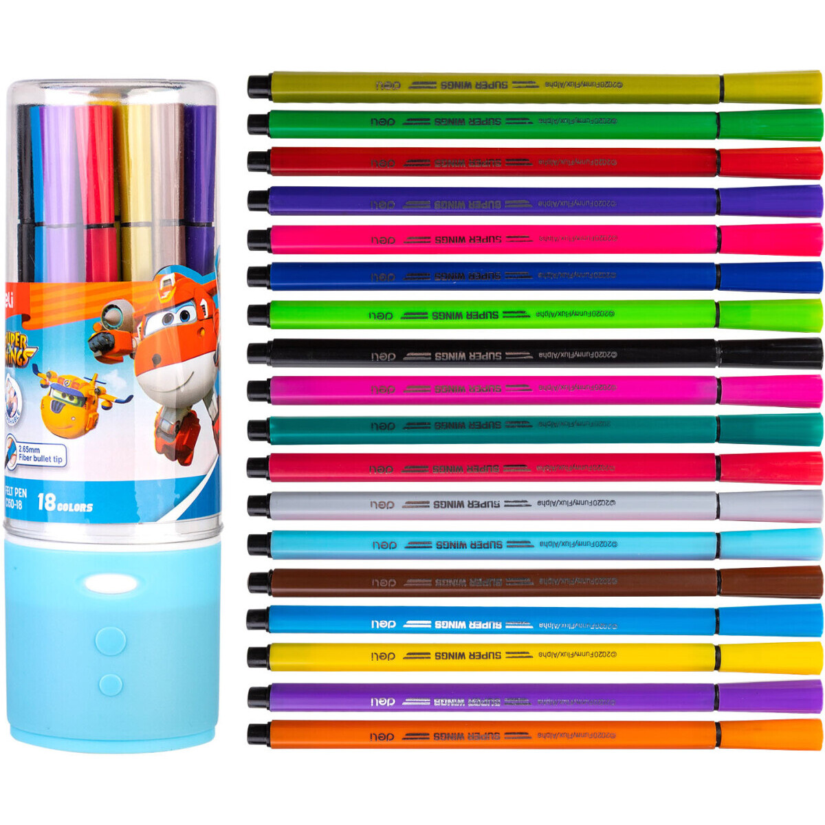 Фломастеры Deli EC150-18