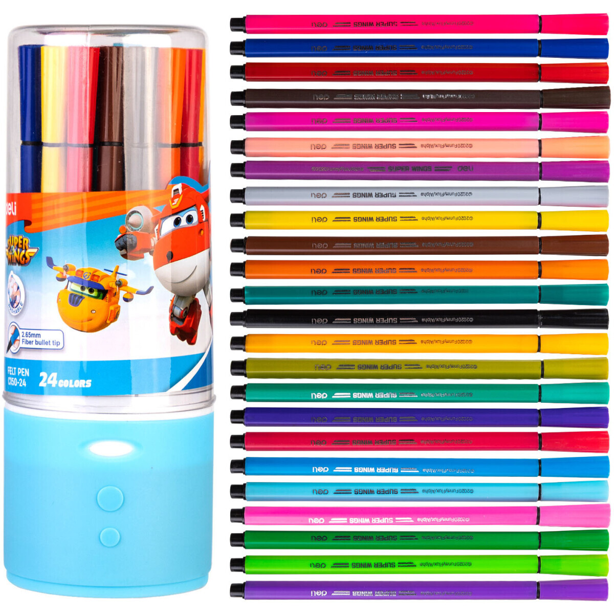 Фломастеры Deli EC150-24