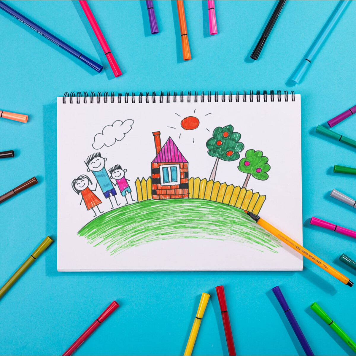 Фломастеры Deli EC150-24 - фото 4