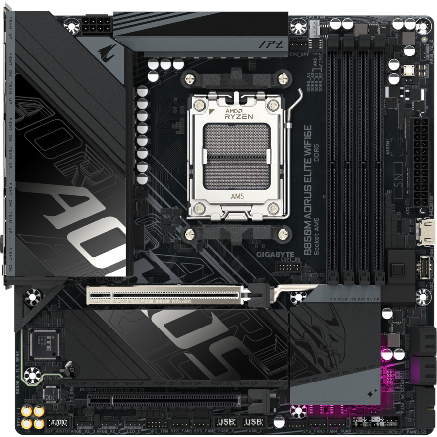 Материнская плата Gigabyte B850M AORUS ELITE WIFI6E