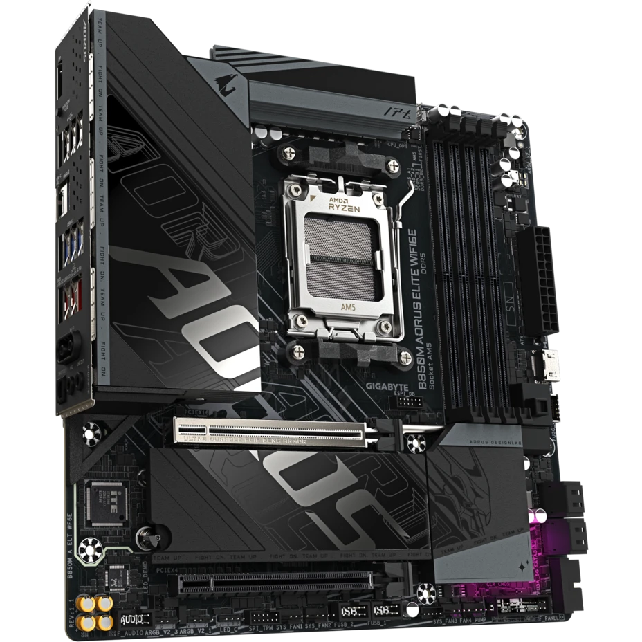 Материнская плата Gigabyte B850M AORUS ELITE WIFI6E - фото 3