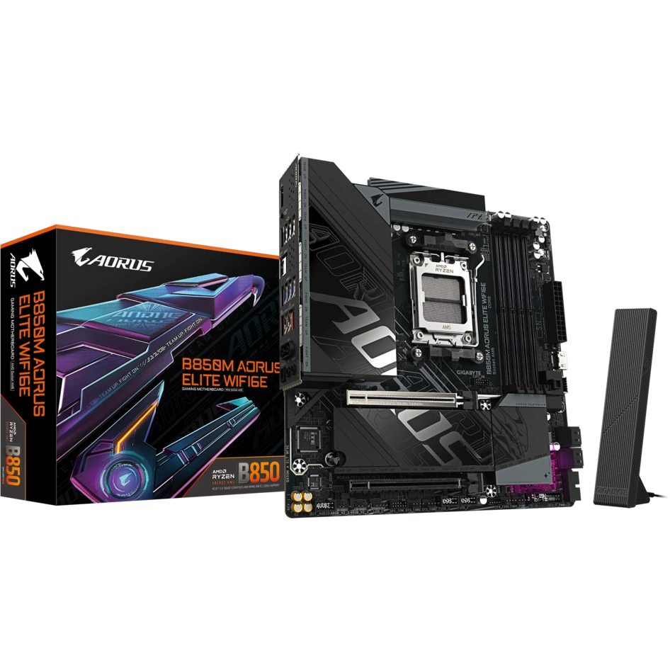 Материнская плата Gigabyte B850M AORUS ELITE WIFI6E - фото 5