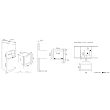Встраиваемая микроволновая печь Weissgauff HMT-456 D (437855)