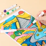 Фломастеры Deli EC168-8