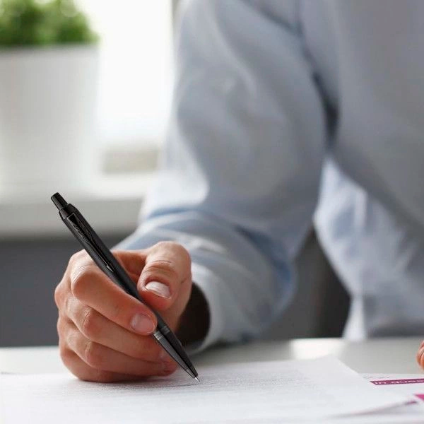 Ручка шариковая Parker IM Achromatic K317 (2127618) - фото 4