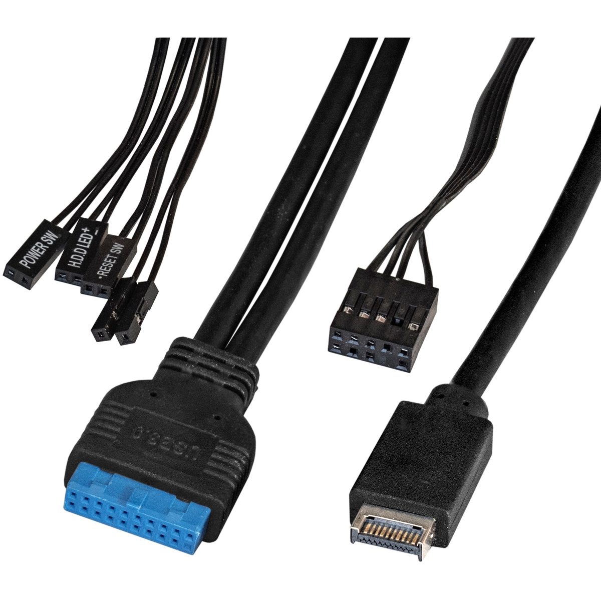 Корпус ExeGate XP-332UC-UNS350 350W Black - EX299357RUS - фото 4