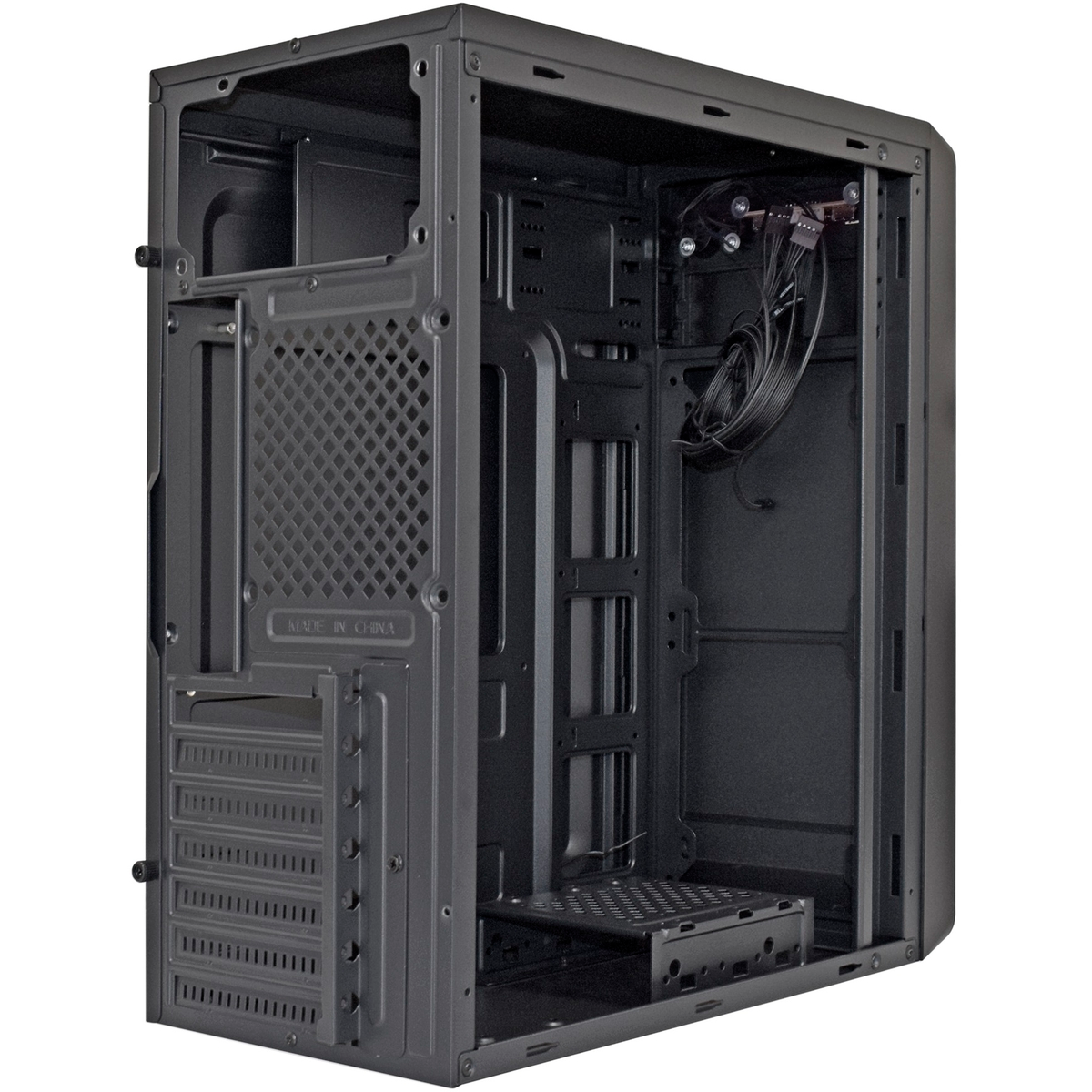 Корпус ExeGate XP-332-UNS400 400W Black - EX299354RUS - фото 2