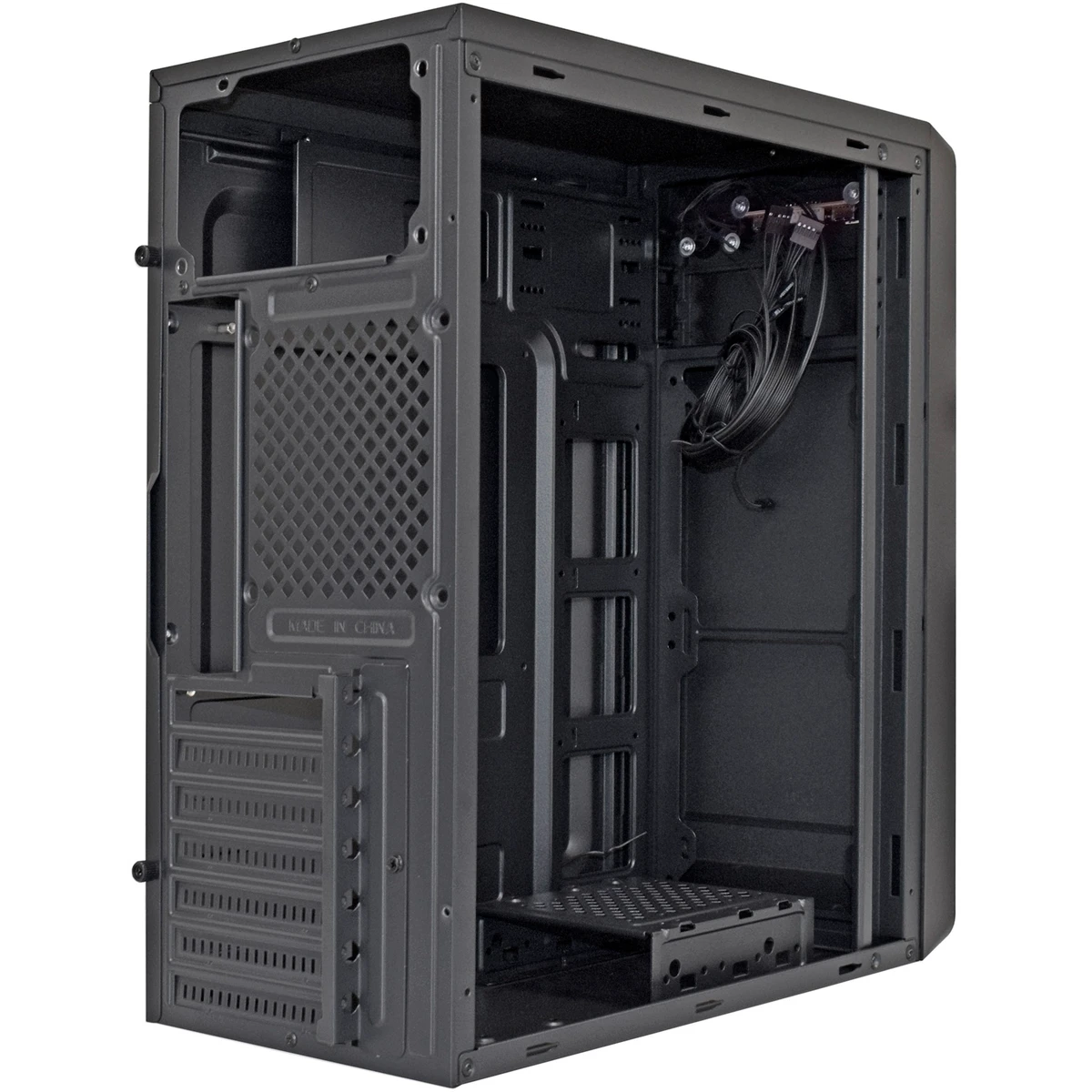 Корпус ExeGate XP-332-UNS500 500W Black - EX299356RUS - фото 2